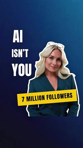 Don’t give away your superpower to AI. Career content creator Erin McGoff built 7 million followers by being original and creative, something AI can’t do. Use AI to assist you, not to replace you. #contentcreator #ai #communicationskills #careeradvice #careertok