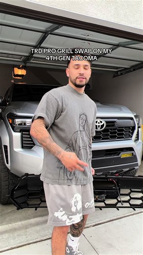 Trd Pro Grill Swap on My 2025 Tacoma