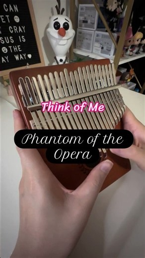 Think of Me | The Phantom of the Opera (Kalimba)