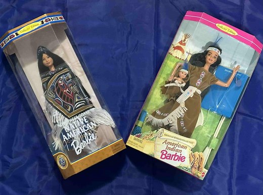 Vintage Native American Barbie • Dolls of the World Collection • Mattel 1990s - Etsy