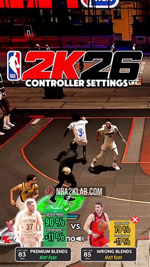 NBA2KLab on Instagram: "2K26 Best Controller Settings #2k26 #2k #nba2k26"