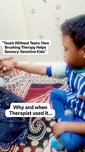 Children receive Willbarger Brush Therapy mainly to reduce tactile defensiveness, improve sensory processing, and support daily functioning. It’s most helpful when sensory over-responsivity affects self-care, learning, play, or social participation. Details:___ Why Children Need Willbarger Brush Therapy 1. Tactile Defensiveness / Over-Sensitivity Some children react negatively to everyday touch (e.g., clothing tags, hair brushing, handshakes). WBT helps desensitize the skin to touch and reduces 