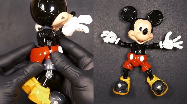 Creating the Unique Mecha Mickey Mouse Model