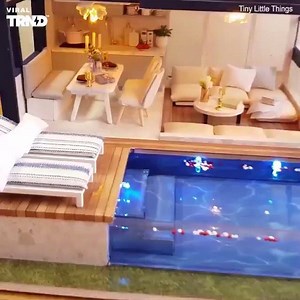 14K views · 182 reactions | Maison de fête moderne miniature bricolage | Architecture & Technology | Facebook