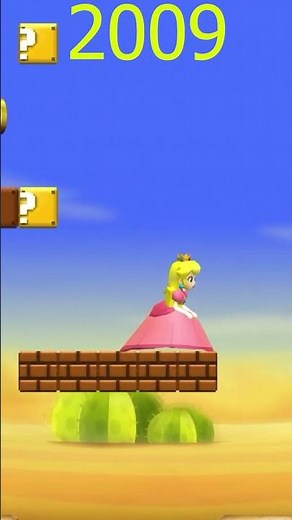 Evolution of Princess Peach’s Time-Out Losses Dying in Super Mario Games