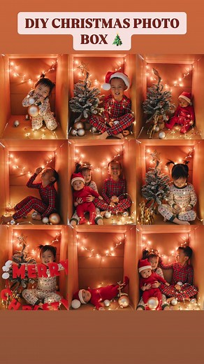 4.1M views · 46K reactions | DIY PHOTOSHOOT IDEA: Christmas Photo...