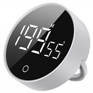 Digital Countdown Timer With Magnetic Back, Loud Alarm & 199 Minute Setting