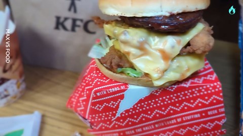 Man Devours 8000 Calories In Ultimate Festive Fast Food Challenge