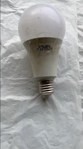 18W LED Bulb Repair | Old DOB Removal & New Chip Installation