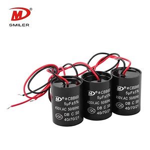 [Hot Item] Cbb60 AC Motor Starting Capacitors 450V for Washing Machine Capacitor Cbb60 AC Motor Capacitor