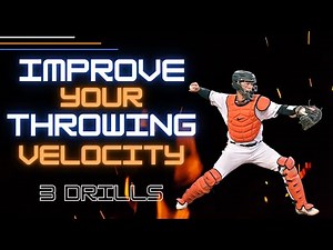 3 Drills To Improve Throwing Velocity | Throwing Drills for Catchers