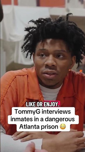 Interviewing inmates at the prison