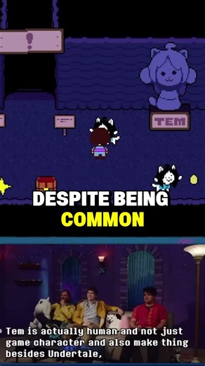 Did you know Temmie in Undertale #undertale #deltarune #gaming