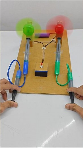 How To Make Science Project With Motor || Science Exhibition Ke Experiment #shorts #experiements