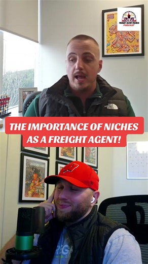Even the biggest freight agents niche down. It is not imperative, but its a large industry. Become an expert in your niche, grow your book, THEN expand! Lessons from Garett Lamb. #Freight #Freightbroker #freightagentinsider #Freightagent #logistics