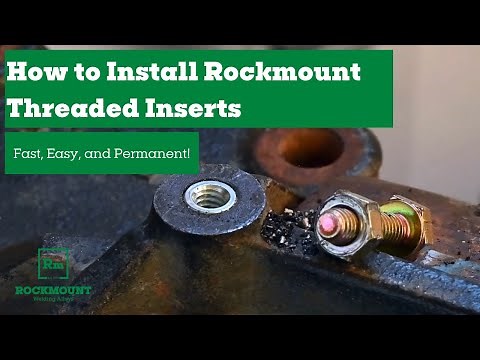 How to Install Rockmount Threaded Inserts — Fast, Easy, Permanent!