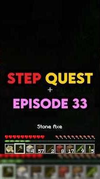 Walking until I visit EVERY Minecraft Biome!!! (STEP QUEST EP 33) #minecraft #minecraftshorts