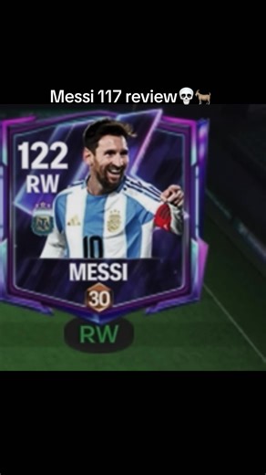 Lionel Messi 117 review💀🏴‍☠️🐐#ea #explorepage✨ #fcmobile #messi | lionel messi