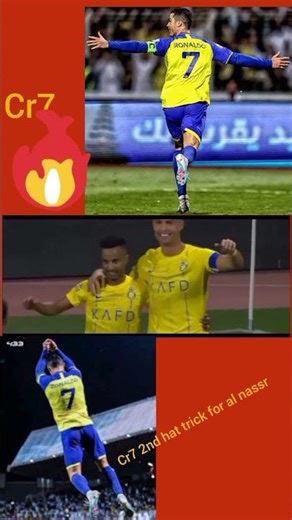 Cr7 2nd hat trick for al nassr⚽#Shorts #shortvideo#viralshorts.