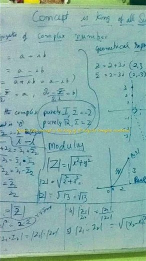 Senior inter : complex numbers #toptution