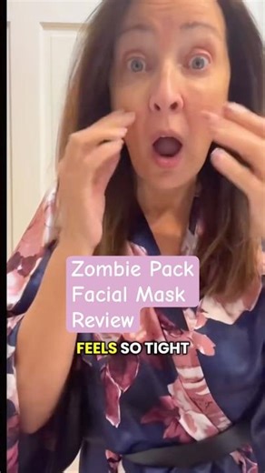 Zombie Face Mask Review | Tightens, Lifts & Glows #facialtreatment