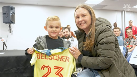 1.6K views · 115 reactions | “We told him ‘Keep fighting.’ He’s a strong kid.” Introducing the newest member of the New York Red Bulls family: Thomas | New York Red Bulls | Facebook