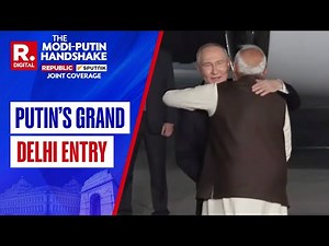 PM Modi Leads Ceremonial Welcome as President Putin Makes a Grand Entry in Delhi