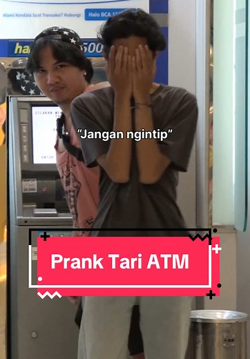 Young Adults' Funny ATM Prank Interaction