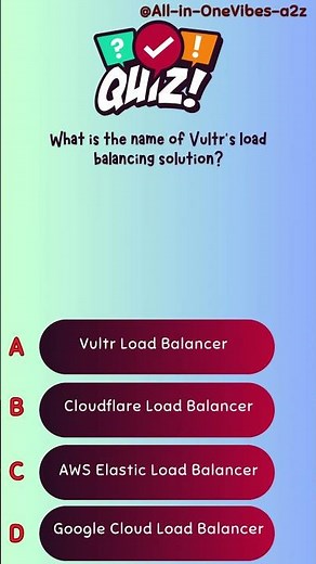 What is the name of Vultr's load balancing solution?