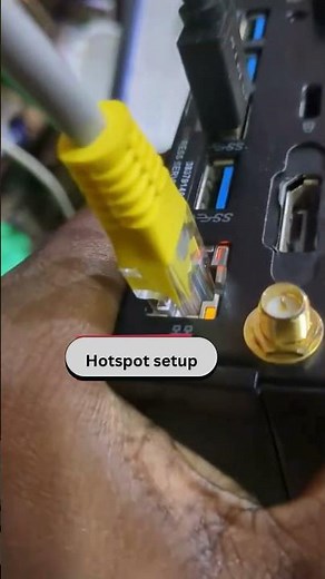 Hotspot setup wifi#trending #internettips #techtips