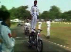 428K views · 10K reactions | Indian army’s daredevils set world record for 'longest continuous ride standing on motorcycle' | The Times of India | Facebook