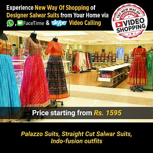 4K views · 94 reactions | Shop Women Salwar Suit Collection Via G3+ Video Shopping Service Directly from Our Store. Connect Us On FaceTime, Skype & WhatsApp Video Call to SHOP. ⭐ Book appointment for VIDEO Call - https://bit.ly/3dyzsBQ ⭐ Click to WhatsApp Chat https://api.whatsapp.com/send?phone=919898511131 or Call +91-9898511131 ⭐ SHOP at G3+ Ghoddod Rd Sutaria Town Store, Surat | G3 Surat | Facebook
