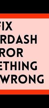 How To Fix Doordash Error Something Went Wrong 2024 | Dasher App Something Went Wrong (Solved)
