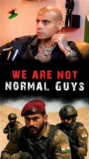🔥We Are Not Normal Guys✨🪖|GI Col.Shivender #indianarmy #podcast #army#parasf #motivation #story