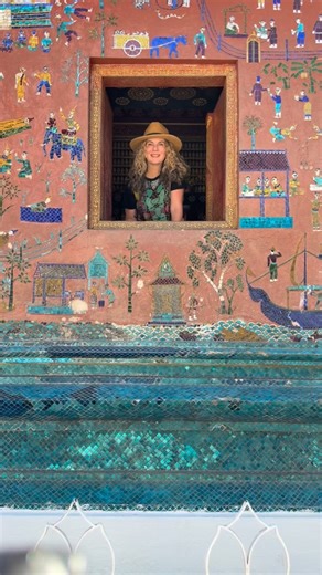 Jennifer Clifford | ✂️collage art ✂️ on Instagram: "I just spent three weeks in Southeast Asia, with a week in Luang Prabang, Laos , and it was exactly what I needed. I watched sunsets, slowed down, ate interesting food, shopped at the night market, explored, and of course… made art. I collected papers from my outings, even dried leaves I found, but my favorite part was visiting the paper-making village, where they create handmade paper from mulberry trees. Then I got to work. This piece came to