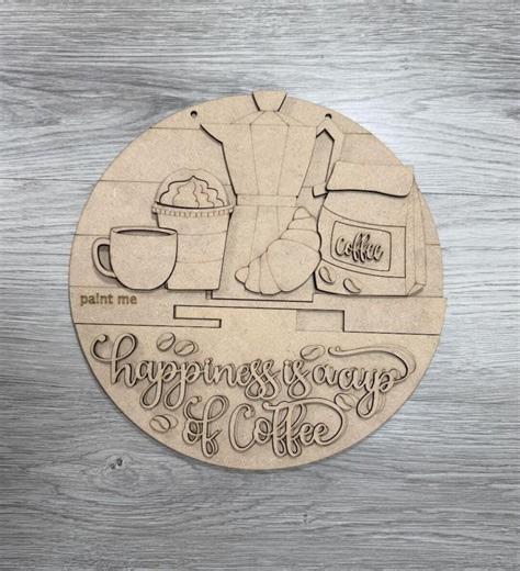 Storyboard Coffee DIY Hanging Sign - Etsy