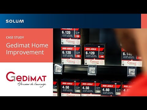 Case Study: GEDIMAT – How a French Home Improvement Store Transformed Operations with SOLUM