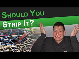 Is THHN Wire Worth Stripping for Scrap Copper?