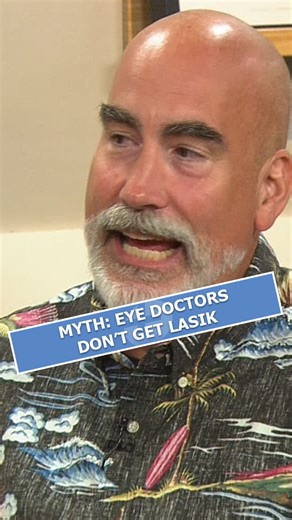 MYTH: Eye Doctors Don’t Get LASIK! Dr. Dinga sets the record straight. Book a FREE consultation today! | LasikPlus