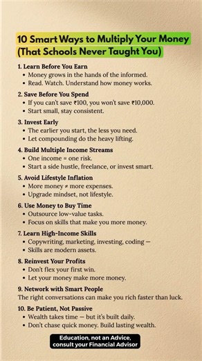 10 Simple Ways to Multiply Your Money