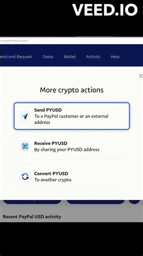 Send PayPal USD to Ethereum Wallet #cryptocurrency #pyusd #stablecoin 2