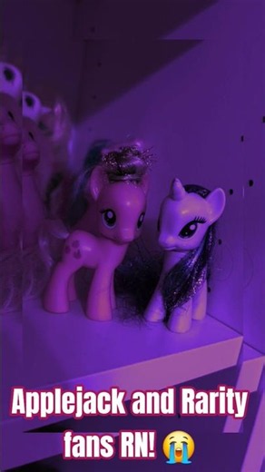 Applejack And Rarity Won't Be In My Little Pony G6! 😭