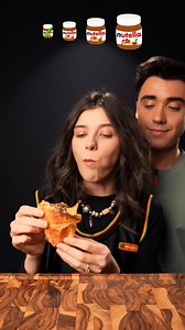 Small, Big, Giant Nutella Frozen Croissant Challenge Part 1 #nutella #challange #chocolate #chocolatelover #foodie #fypシ゚viral #challenges | McBang ASMR