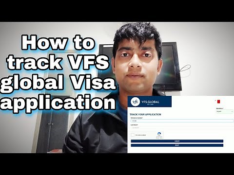 VFS global how to check the status of Schengen visa application | How to track visa application.