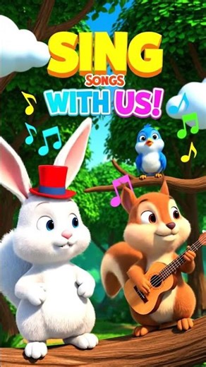 Sing Along With Us Kids Songs #kidsmusic #singalong #shorts