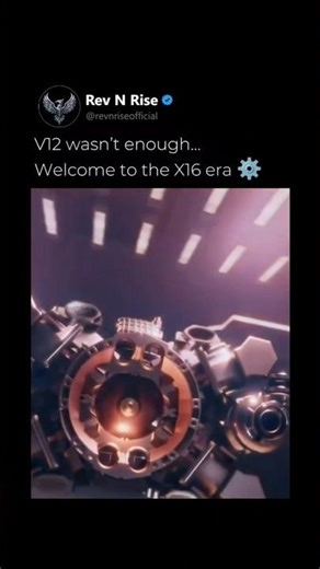 X16 Engine Explained | Why V12 Wasn’t Enough #X16Engine