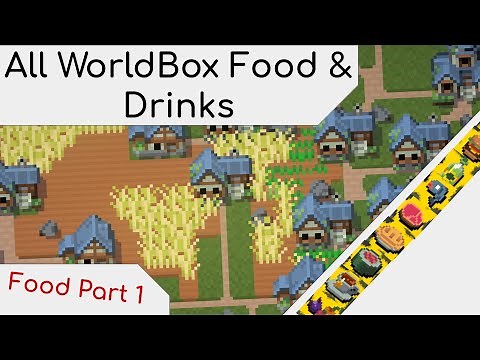 WorldBox All Foods (Foods Part 1)