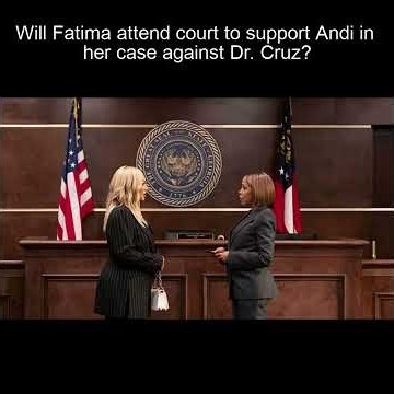 Tyler Perry's Sistas | Fatima Attends Court To Support Andi In Her Case Against Dr. Cruz
