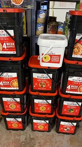 3.2K views | Egg shortages and price hikes? Stay stocked up with ReadyWise! This weekend only—20% off our 144-serving powdered egg bucket. In stock and ready to ship! Shop: https://readywise.com/collections/deals | ReadyWise | Facebook