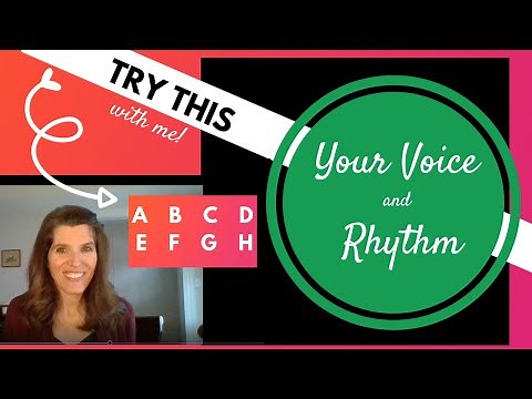Rhythm exercise to speak and sing | Parkinson's | Aphasia | Stroke | Brain Injury